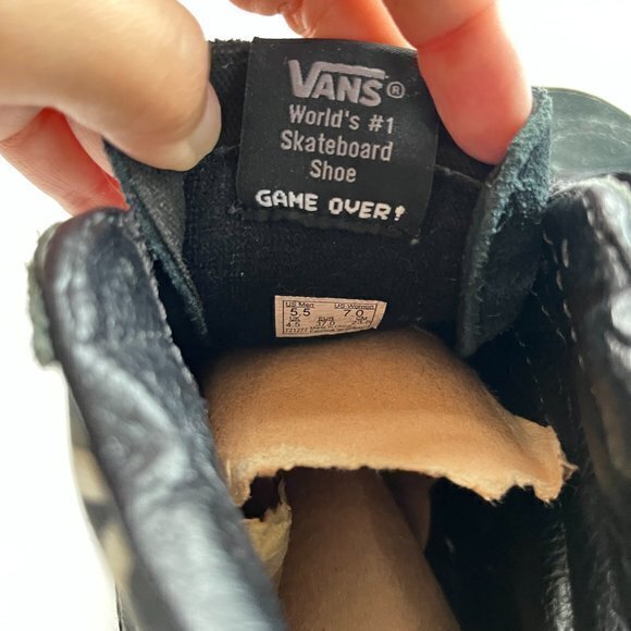 Vans‎ Shoes Vans X Nintendo Sk8 Hi Nes Controller All Over Print Game Over 5.5 - Picture 6 of 8